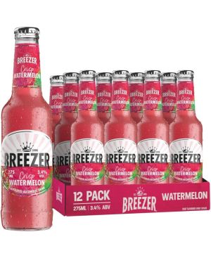 Bacardi Breezer Crisp Watermelon 12x275ml