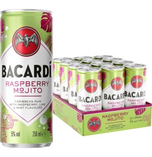 Bacardi Raspberry Mojito 12x25cl 