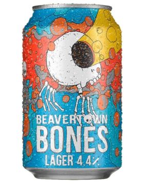 Beavertown Bones Lager 12x330ml Cans
