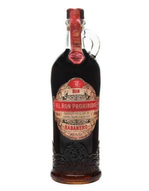 El Ron Prohibido 12 Year Old Habanero Dark Rum 70cl