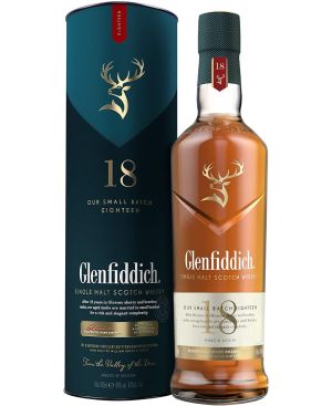Glenfiddich 18 Year Old Scotch Whisky 70cl