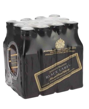Johnnie Walker Black Label Scotch Whisky 12 x 5cl