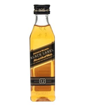 Johnnie Walker Black Label Scotch Whisky 5cl