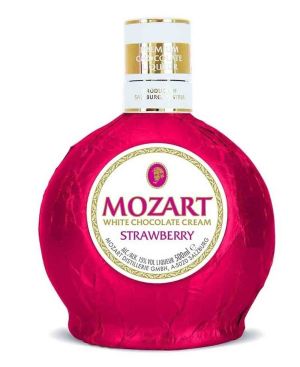 Mozart White Chocolate Cream Strawberry Liqueur 50cl