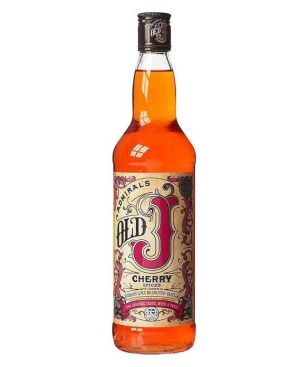 Old J Cherry Spiced Rum 70cl